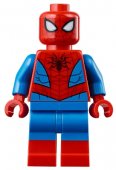 Lego Figurer Spiderman Spider-Man Metallic Light Blue Eye BL3-30