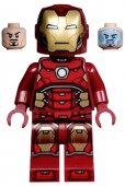 Lego Figurer Marvel Superheroes Iron Man Silver Hexagon Chest LF58-14