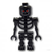 LEGO Figur - Svart Skelett Skeleton LF50 - 95