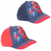 Keps Cap Hat 0194 Marvel Spiderman Spider-man 54/56cm BLÅ Välj