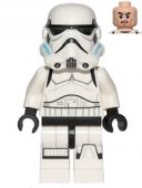 Lego Figur Star Wars Stormtrooper Printed Legs Azure Helmet LF53-12