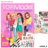 Top Model Pyssel Stickers StickerWorld Stor 206st stickers Rosa 2019