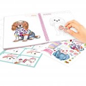 Top Model Pyssel bok Doggy Hund Hundar + 86st stickers
