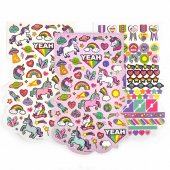 Leksaker Pyssel 51060 UNICORN STICKER BOOK 250st Stickers
