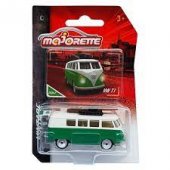 Majorette Cars bilar metall Vintage 8cm VW T1 Volkswagen Buss Grön