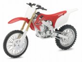 VN Leksaker Motorcykel Mc 17 cm HONDA CROSS Röd/Vit 1:12