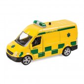 Suntoys Cars Bilar Gul Ambulans Van Ambulance Pullback 12cm