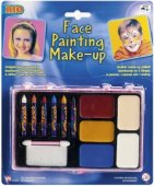 Make Up - Ansiktsmålning 6st pennor + 5st färger rest 8