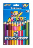 VN Leksaker Artkids Pyssel pennor - 18st Färgpennor / Färger