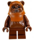 Lego Figurer Star Wars Ewok Wicket Orange brun LF50-21