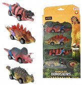 Leksaker Leksaksbilar Bilar Cars World of Dinosaurs 4-Pack Dinosarie