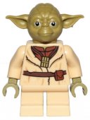 Lego Figurer Star Wars Yoda oliv 2019 LF51-14A