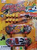 ZTR Leksaker Finger Street Sesh Skateboards 2-Pack
