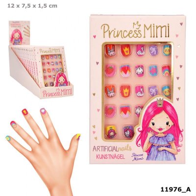 TOP Model PRINCESS MIMI Nails naglar lösnaglar 24st Artificial