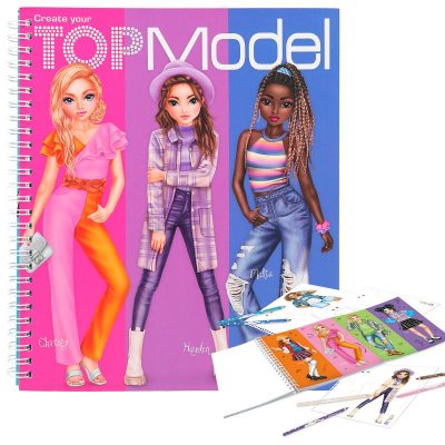 TOP Model Pysselbok Designbok Christy Hayden Malia 2024