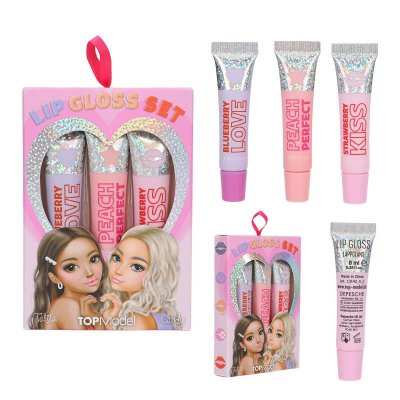 TOP Model TopModel Make Up Lipgloss set Läppglans 3-Pack Talita Candy