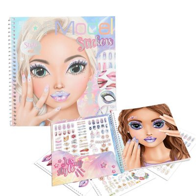 Top Model Topmodel Pysselbok Dress me up Style me up Face Ansikte 2024