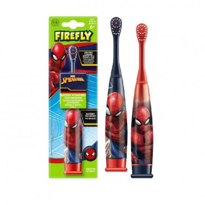Tandborste Eltandborste Firefly Spiderman Spider-man Röd/blå