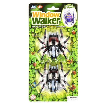 Leksaker Barn 41233 2st SPIDER Spindlar Spindel Window Walker Klättrar