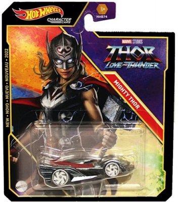Hot Wheels Cars Bilar metall 7cm Marvel HHB74 Mighty Thor