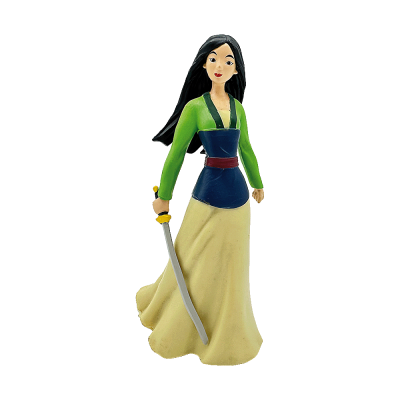 Bullyland WD Figurer Figur Disney Mulan med svärd 11356