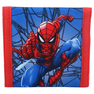 Plånbok Wallet 10x10cm Disney Marvel Spiderman Spider-man Blå/röd