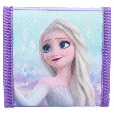 Plånbok Wallet 10x10cm 3461 Disney Frost Frozen Elsa Lila