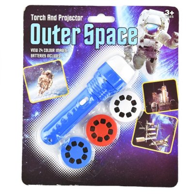 Leksaker 26009 Projector Projektor Ficklampa Outer Space 24st bilder
