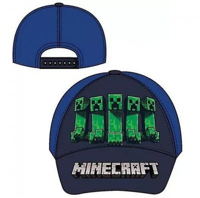 ZTR Keps Cap Kepsar Hat MINECFRAFT 52 54cm blå VÄLJ