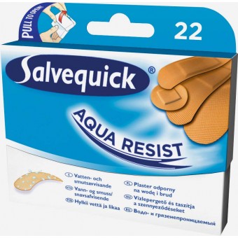 Vård Hudvård Salvequick Aqua Resist Plåster 22-Pack rest 1