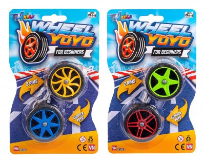Leksaker Barn 23503 Jo-Jo Jojo YoYo Trissa 2-Pack Wheels Hjul 6cm Välj