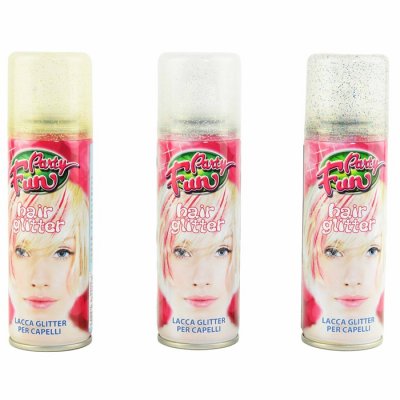 Party Kalas 32302 Make Up Hårspray Hairspray GLITTER 125ml Välj Färg