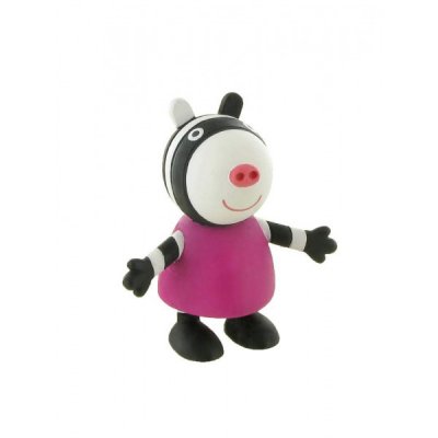 Leksaker Figurer Comansi Greta Gris Peppa Pig 90153 Zoe Zebra