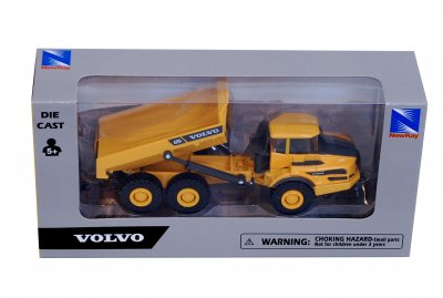 Alrico Leksaker 3794 Cars Bilar Bil metall VOLVO Dumper 14cm