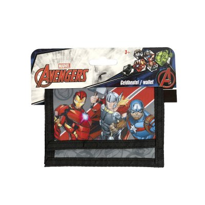 Plånbok Barn FR7000 Wallet 13x10cm Marvel Avengers Hulk Svart Ram
