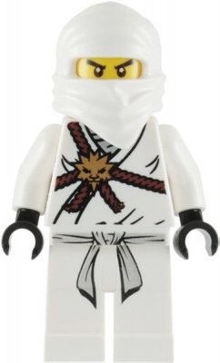 LEGO Ninjago Figur  - Zane Vit klassiska LF51-39