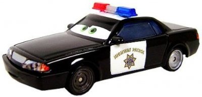 Disney Cars Bilar Pixar mattel AXLE ACCELERATOR POLICE CB1-200