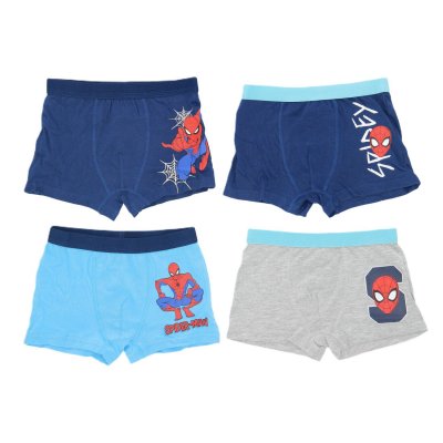 Marvel Spiderman Spider-man 4-Pack Barnkalsonger 122-128