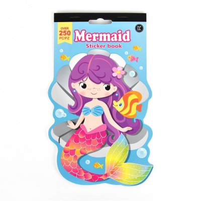 Leksaker Pyssel 51061 MERMAID STICKER BOOK 250st Stickers