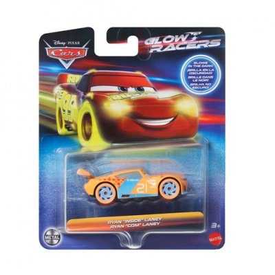 Leksaker Disney Cars Bilar metall Glow Racers Självlysande Ryan Laney