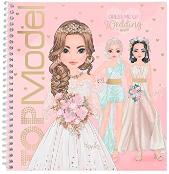 TopModel Top Model Pyssel bok Dress me up Wedding Bröllop 2023