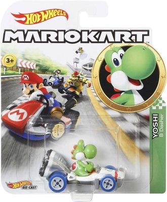 Leksaker Hot Wheels Cars Bilar metall Super Mario Yoshi Mariokart B.Dasher