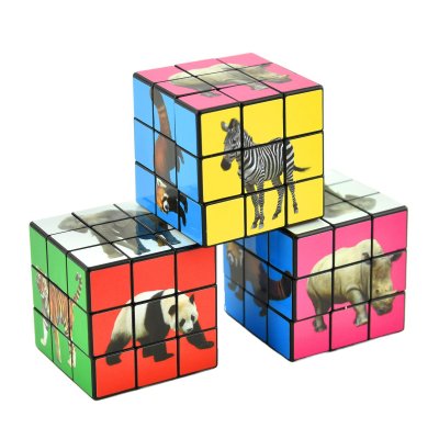 Leksaker 50844 Magic Cube Kub Kuben Zoo Djur 3,5cm rest 8