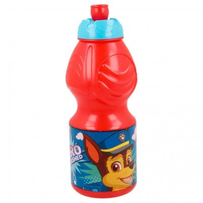 ZTR Nickelodeon Paw Patrol Vattenflaska Drickflaska Comic 40cl 18cm Röd