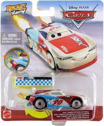Disney Pixar Cars Bilar Metall bil ROCKET Racing - Paul Conrev 90