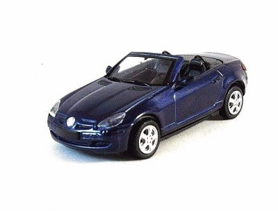 Alrico Bilar 1:43 Cars 139 metall City Licens 10.Mercedes SLK-350