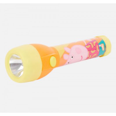 Hasbro Peppa Pig Greta Gris 618F Flashlight Jumbo Ficklampa LED 16cm LED