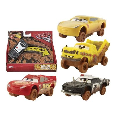 Disney Cars 3 Bilar Pixar CRAZY 8 Bumper Basher Mcqueen Cruz Mfl Välj
