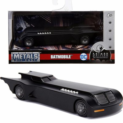 Batman JADA Bilar Cars metall 1:32 Batmobile 13x4cm Animated Flat
