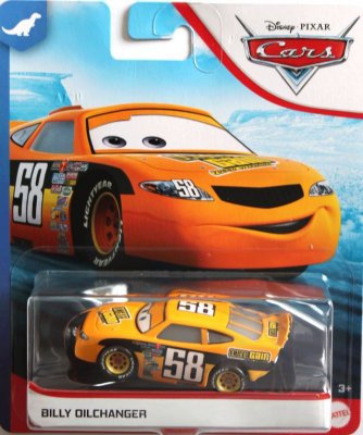 Disney Cars 3 Bilar Pixar Mattel Metall Maki Octane Billy Oilchanger 58 FP